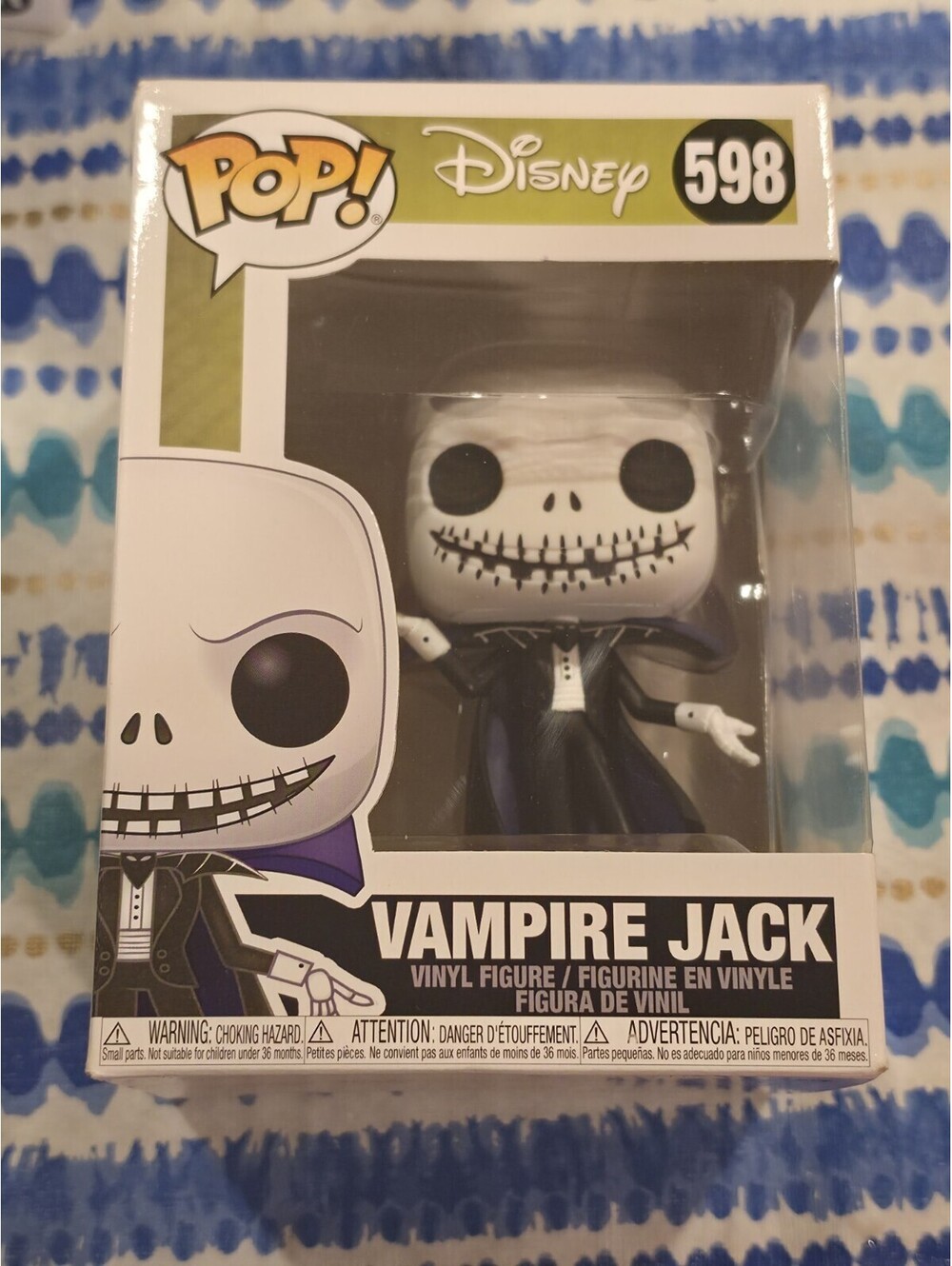 Funko Pop! Disney Nightmare Before Christmas #598 Vampire Jack Vinyl Figure